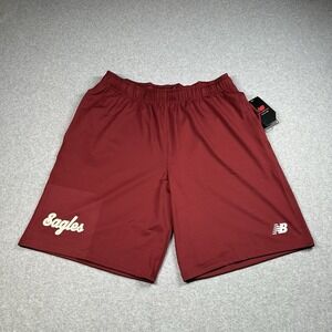 New Balance TMMS555 Eagles Tech Shorts Red Large NWT Athletic NOTE